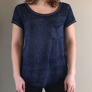Relaxed fit pocket tee